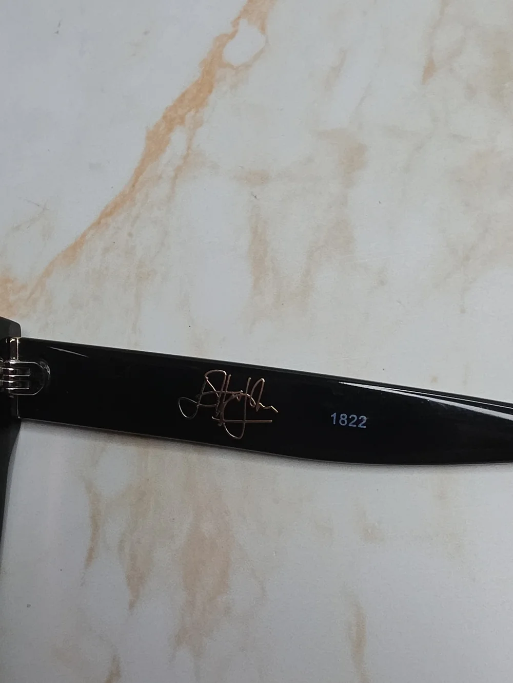 Elton John Legend Black Studded Oversized  Sunglasses